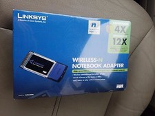 Cisco Linksys WPC300N Wireless Adapter Laptop PCMCIA Network Wireless-N G SEALED picture