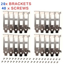 20pcs Generic Low Profile Brackets for Intel X520-DA2 X520-SR2 X520-LR2 X710-DA2 picture