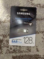 Samsung BAR Plus 128GB USB 3.1 Flash Drive Champagne Silver MUF-128BE3 New picture