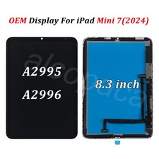 New For iPad Mini 7 8.3” A2995 A2996 2024 OEM LCD Display Touch Screen Assembly picture