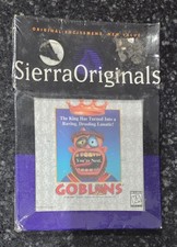 New Sealed Goblins Multimedia CD MS Dos 1995 Sierra On-Line Pc Software picture