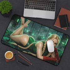 Street Fighter Mouse Pad, Cammy Desk Mat, Gamer Gift XXL picture