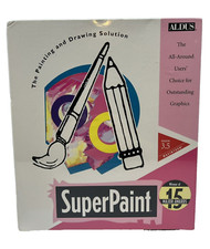 Aldus SuperPaint Version 3.5 Apple Macintosh Software Vintage Rare New Sealed picture