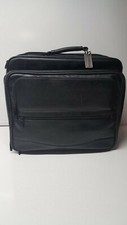 Port Noteworthy Executive Leather black Briefcase Laptop Carrier Bag picture
