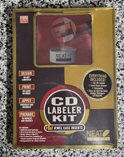 Vintage NEAT NEATO CD Labeler Kit Software Mac/PC & Case Inserts NEW SEALED 1996 picture