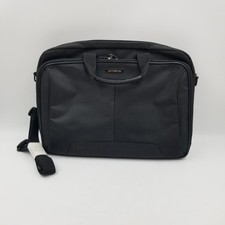 New Samsonite Laptop Briefcase Attaché Nylon Carrying Case Shoulder Strap Black  picture