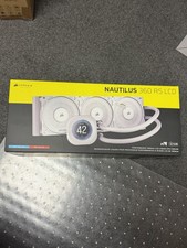 CORSAIR Nautilus 360 RS LCD Liquid CPU Cooler 2.1' IPS LCD White CW-9061034-WW picture