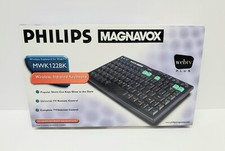 Philips MWK122BK Wireless WebTV Keyboard UNTESTED picture
