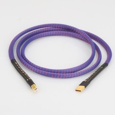 5N OFC Copper Braided USB A-B Cable Data DAC USB Type A to Type B Cable picture