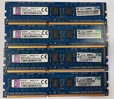 Lot of 4 Kingston 4x4GB 16GB 1600MHz DDR3 PC3-12800 ECC ServMem HP669238-071-HYC picture