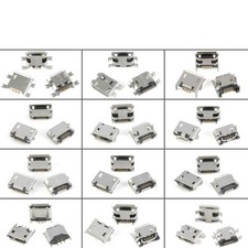 60pcs/pack Micro USB 5 Pin Female Socket SMD SMT Connector PCB Mount Jack Solder picture