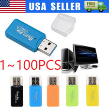 USB 2.0 Micro SD SDHC TF Card Reader Memory Adapter for PC Laptop Camera Lot picture