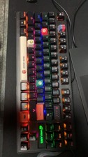 ZIYOU LANG K2 Wired USB RGB Illuminated Gaming Keyboard with Mario keys. picture