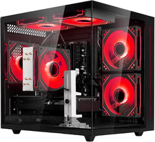 Pre Built Gaming Computer Bundle Desktop PC AMD Ryzen7 Black picture
