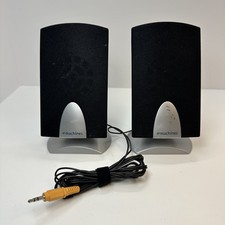 eMachines SP-20A Wired Computer Speakers 3.5mm Desktop or Wall Mount TESTED picture