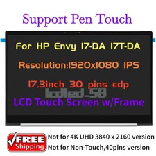 N69460-LG1 For HP Envy 17-DA0002UDA 17-DA0000NI LCD Touch Screen Assembly 17.3'' picture