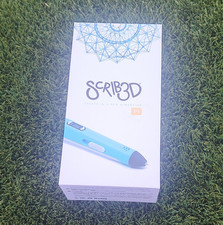 SCRIB3D P1 3D Printing Pen Kit w/ Filament & Charger, Blue SCRIB_P1 picture