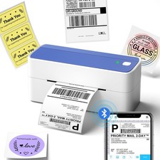 Phomemo Bluetooth Thermal Shipping Label Printer 4X6 For Business USPS FedEx LOT picture