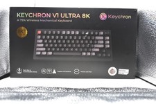 Keychron V1 Ultra 8K Wireless Mechanical Keyboard 75% Red Linear V1U-D1 picture