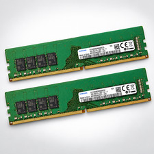Samsung 32GB (2x16GB) DDR4-2400 PC4-2400T 2Rx8 Desktop RAM M378A2K43CB1-CRC picture