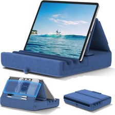 KDD Tablet Pillow Holder, Foldable iPad Stand for Lap, Bed and Desk -Tablet Soft picture