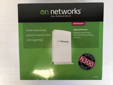 On Networks N300 WiFi Router Faster Downloads Stream Music Video Online Gaming picture