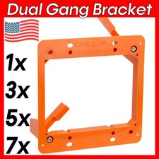 Low Voltage Mounting Bracket Dual Gang Drywall Mount for Standard Wall Plates picture