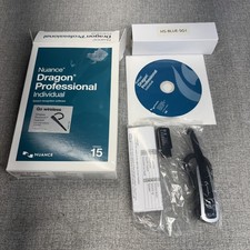Nuance Dragon Professional Individual v15 Speech Recognition DVD W/ Go Wireless picture