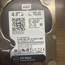 WD Black 4TB WD4003FZEX-00Z4SA0 SATA Tested Good 84177Hrs Donor PCB Board picture