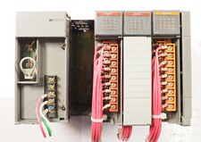 ALLEN-BRADLEY SLC 500 1746-P1 PSU 2x 1746-IA16 Input Mod 1x 1746-OW16 Output Mod picture