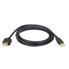 Tripp Lite U024016 16ft USB 2.0 Ext Cable M-F Shielded Gold picture