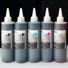 5x250ml Refill ink for Epson T774 T664 WorkForce EcoTank ET 4500 ET 4550 picture