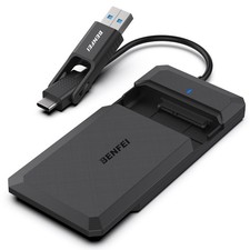 BENFEI 2.5 Inch SATA to USB Tool Free External Hard Drive Enclosure, USB picture