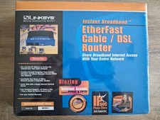 Linksys Etherfast BEFSR11 Cable/DSL Router Instant BroadBrand New Factory Sealed picture