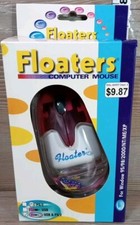 Floaters Computer Mouse USB & PS/2 Butterfly Flower Corded in Original Packaging picture