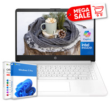 HP Laptop Computer 14 Intel CPU 8GB RAM & 628GB Storage Office 2024 - Open Box picture