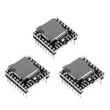 3PCS Mini MP3 Player Audio Module MP3 Voice Decode Board TF Card U Disk IO/Se... picture