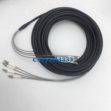 Outdoor Field Fiber Patch Cord LC to LC MM Multi-Mode 4 Strand Fiber Cable 40M- picture