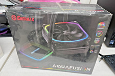 ENERMAX AQUAFUSION Series RGB Liquid AIO CPU Cooler ELC-AQF120-SQA picture