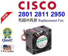 1x Quiet Cisco 2801 2811 2950 Switch Replacement fan, field replacement units picture