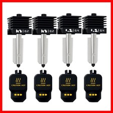 4-Pack Hotend Kit for Bambu P2S/X2D/H2S/H2D/A1 Series picture