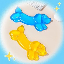 Geekshare Wrist Rest 9x4.5Inch Silicone Ergonomic Mouse Support Balloon Dog picture