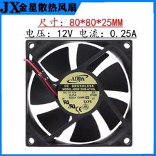 ADDA AD0812HS-A70GL 8025 DC12V 0.25A 80*80*25MM 2-Wire Cooling Fan picture