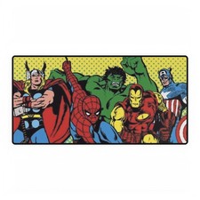 Marvel Superheroes Classic Pop Art Retro Comic Style Mouse Pad Desk Mats picture