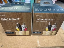 UT Wire 5-Feet Cable Blanket High Capacity Low Profile Cord Cover Protector (2) picture