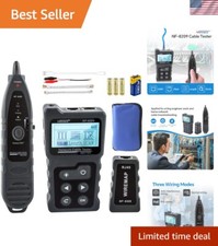 Advanced Network Cable Tester With PoE& NCV & Lamp For  , Multifunction Wire... picture
