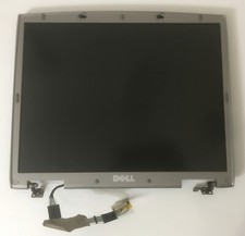 Dell Latitude 100L LCD Screen w. Back Shell, Connector, & Bracket. picture