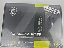 MSI MAG A850GL PCIE5 850W 80 Plus Gold Modular Power Supply ATX 3.1 Sealed picture