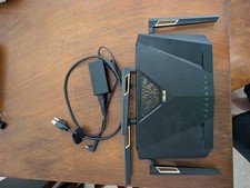 ASUS RT-AX88U AX6000 WiFi6 Dual-Band Gigabit 802.11ax Smart Wi-Fi Router - Black picture