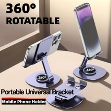 360° Rotatable Aluminum Alloy Phone Stand, Adjustable Height & Angle, Waterproo picture
